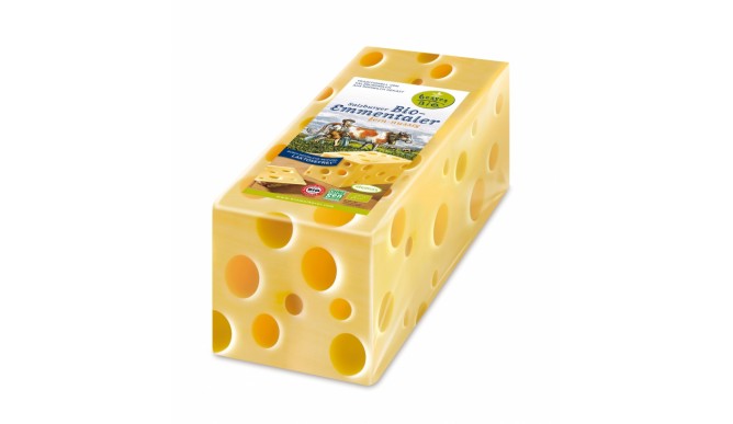 پنیر ارگانیک بهتر ارگانیک سالزبورگ ایمنتال تقریباً 2.2 کیلوگرم